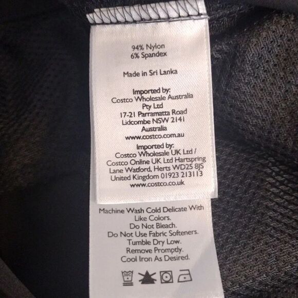 Eddie Bauer Black Rainier Nylon Stretch Capri Pants Plussize 14 - Picture 11 of 12